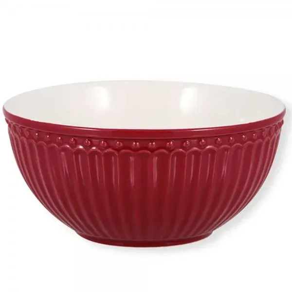 Greengate Schale Müslischale Alice Clared Red (14cm)