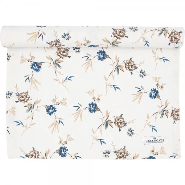 Greengate Tischläufer Uma Beige (140 x 45 cm)