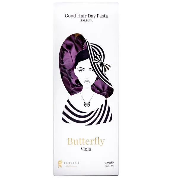 Greenomic Good Hair Day Pasta Butterfly Viola (500g)