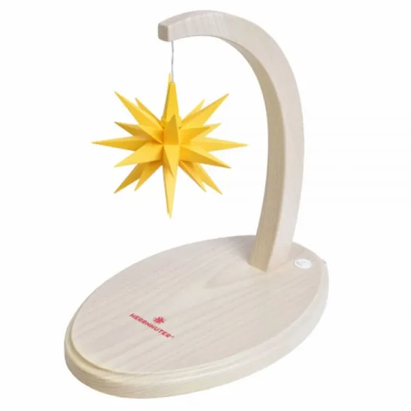 Herrnhuter Sternenbogen Buche Klar mit Stern A1e Gelb (3-teilig)