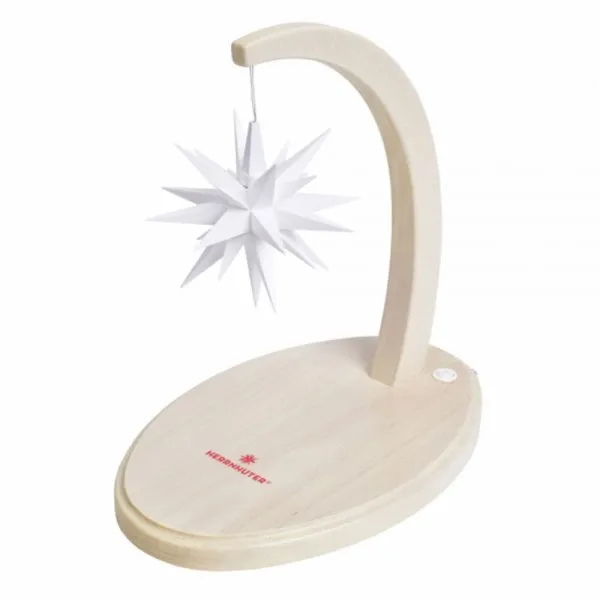 Herrnhuter Sternenbogen Buche Klar mit Stern A1e Weiß (3-teilig)