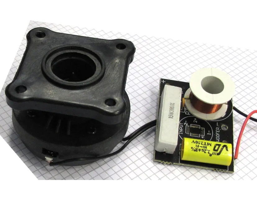 Hochtonhorn Treiber Schraubgewinde 34,4mm Horntreiber mit Weiche zu Port10 Port12