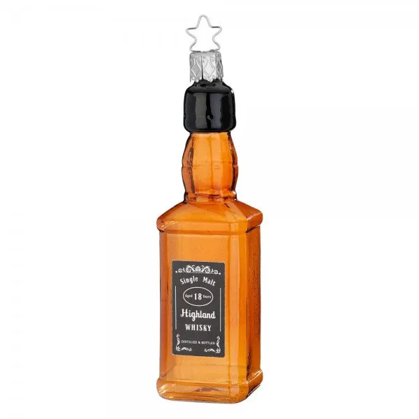 INGE-GLAS Christbaumschmuck Gentlemen`s Club Highland Whiskey (13,0cm)