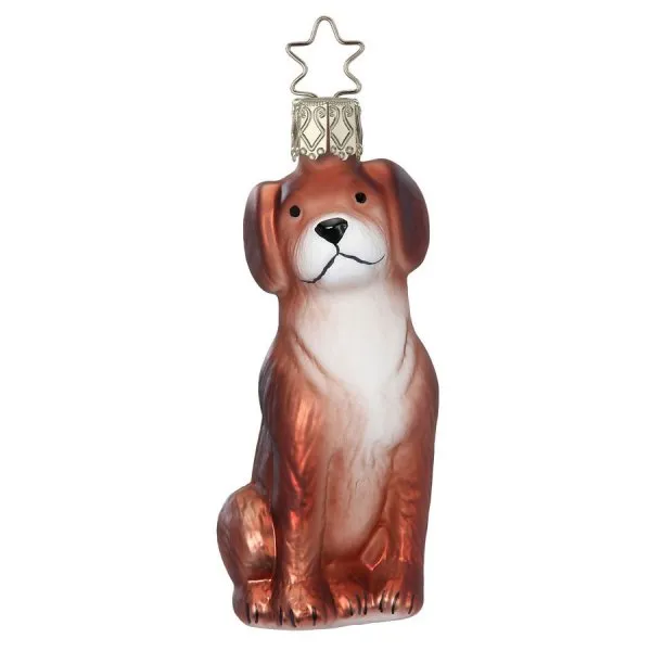 INGE-GLAS Christbaumschmuck Hund Beagle