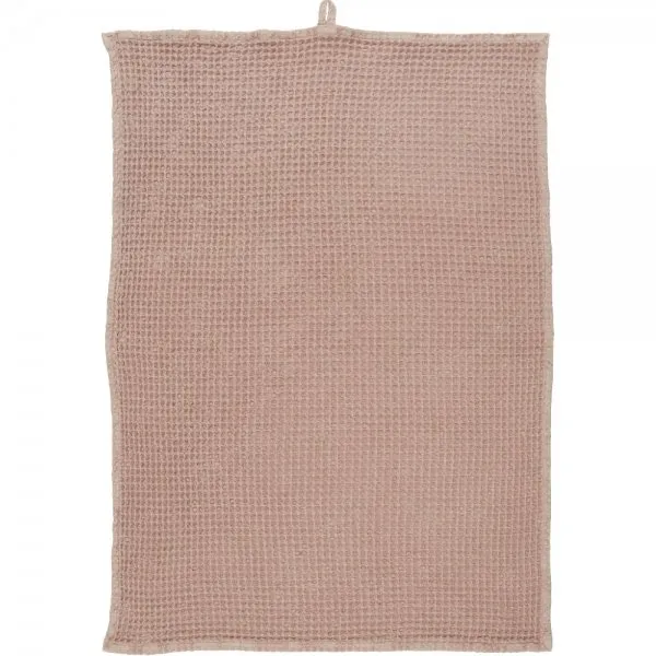 Ib Laursen Geschirrtuch Waffelmuster Hellrosa