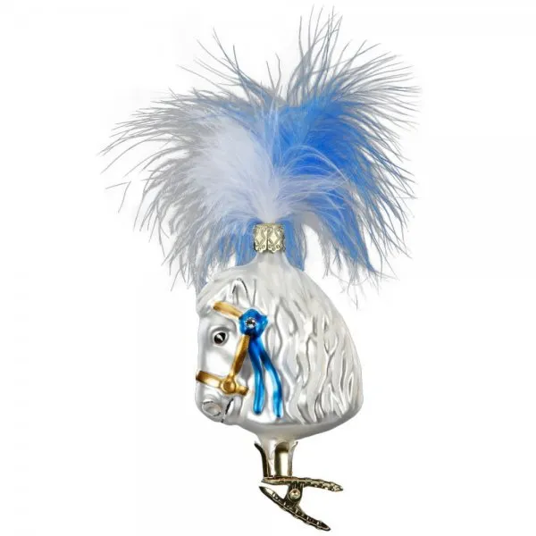 Inge Glas Christbaumschmuck Ludwigs Pferd (9cm)