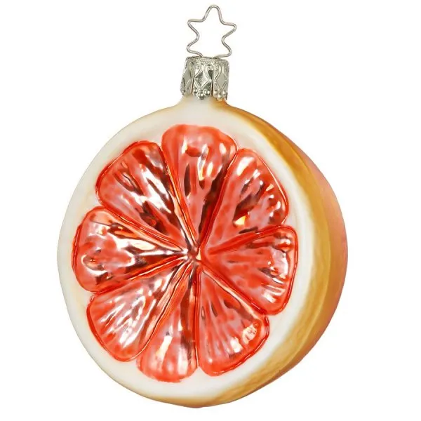 Inge Glas Christbaumschmuck Pink Grapefruit