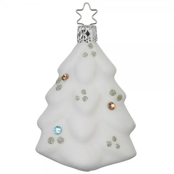 Inge Glas Christbaumschmuck Schneebedeckt (8cm)