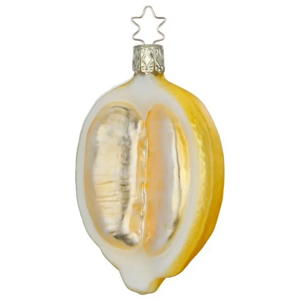 Inge Glas Christbaumschmuck Zitronenhälfte (9cm)