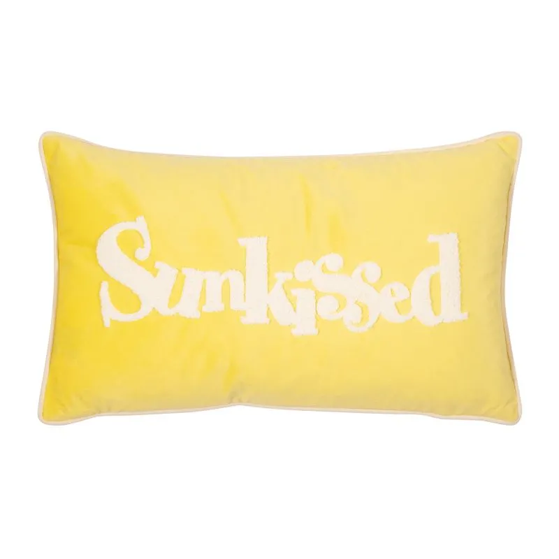 Kissenhülle Letters Sunkissed