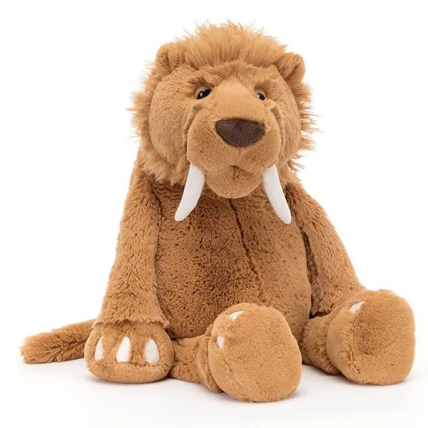 Jellycat Kuscheltier Säbelzahntiger Stallan Sabre Tooth Tiger (49cm)