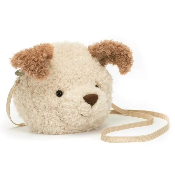 Jellycat Umhängetasche für Kinder Hund Amuseable Pup Bag (19cm)