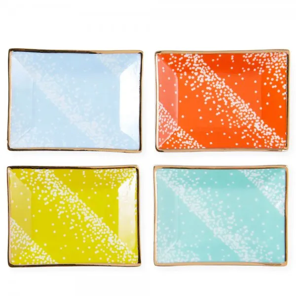 Jonathan Adler Ablageteller Petite Trays Vapor Multicolor (4-teilig)