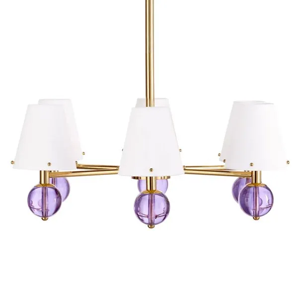 Jonathan Adler Kronleuchter Globo Belvedere Lavender