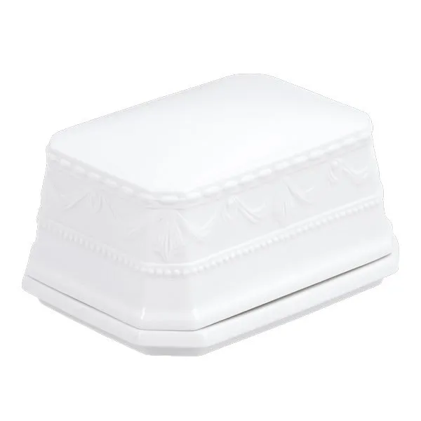 KPM Butterdose Kurland Blanc Nouveau (Klein) (2-teilig)