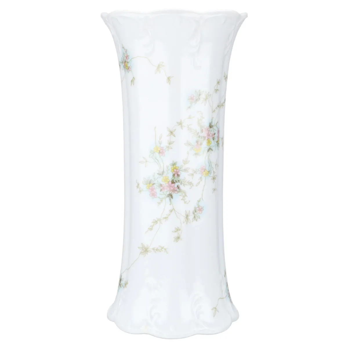 Vase Tischvase H 20,7 cm - Rosenthal Monbijou grüne Ranke