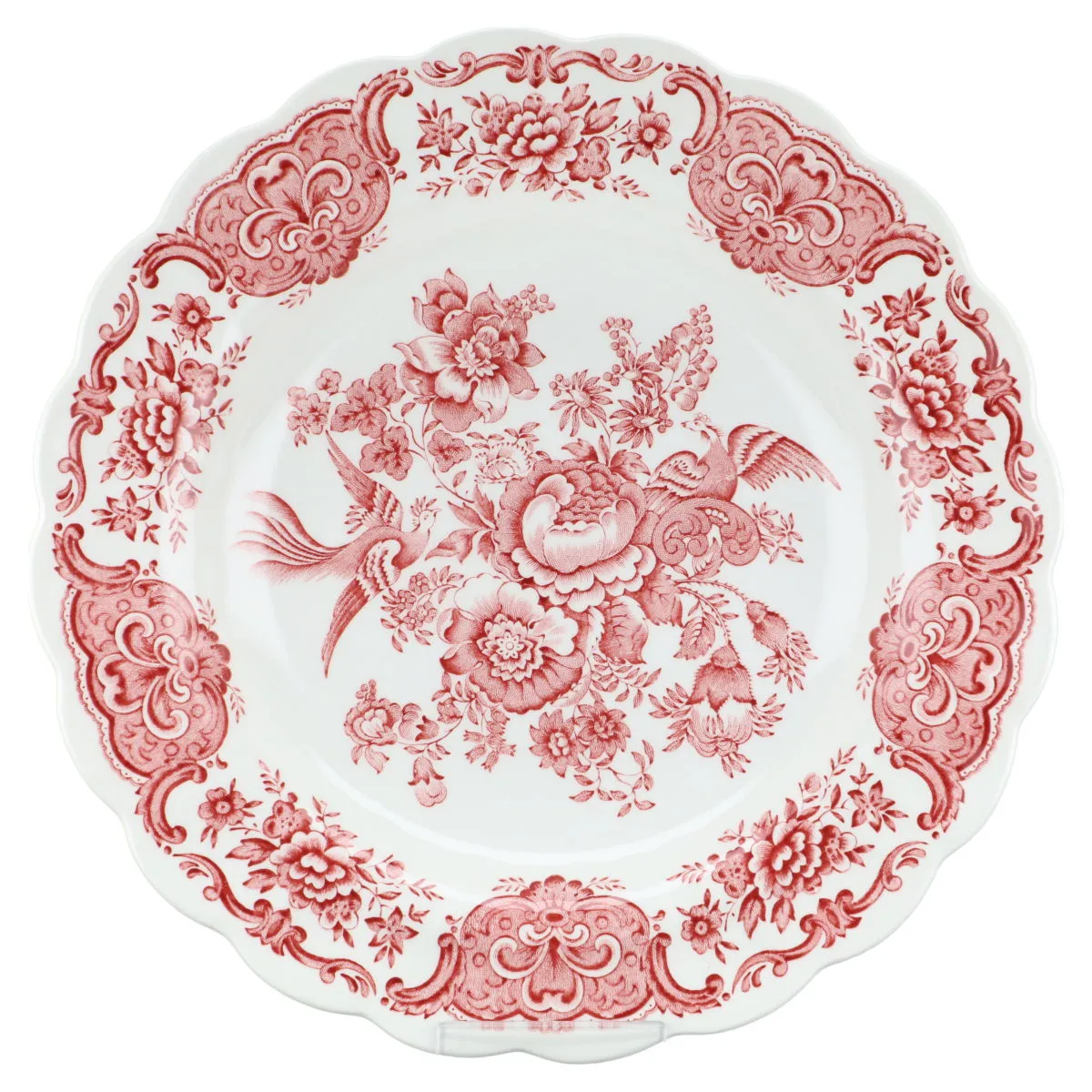 Suppenteller - Ridgway Windsor rot