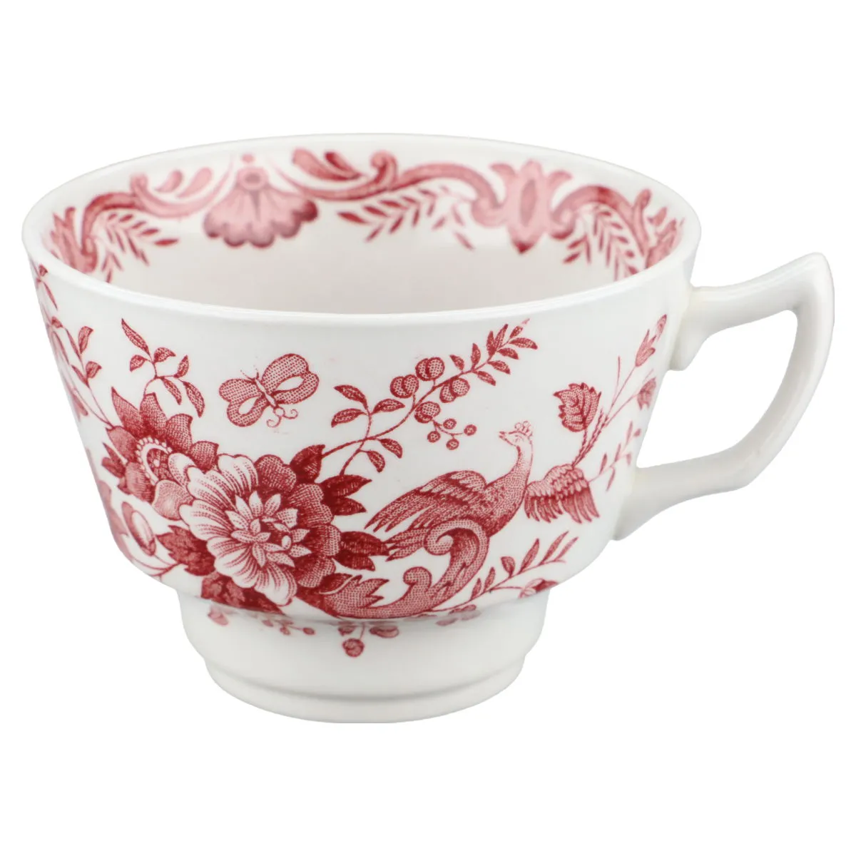 Kaffeetasse - Ridgway Windsor rot