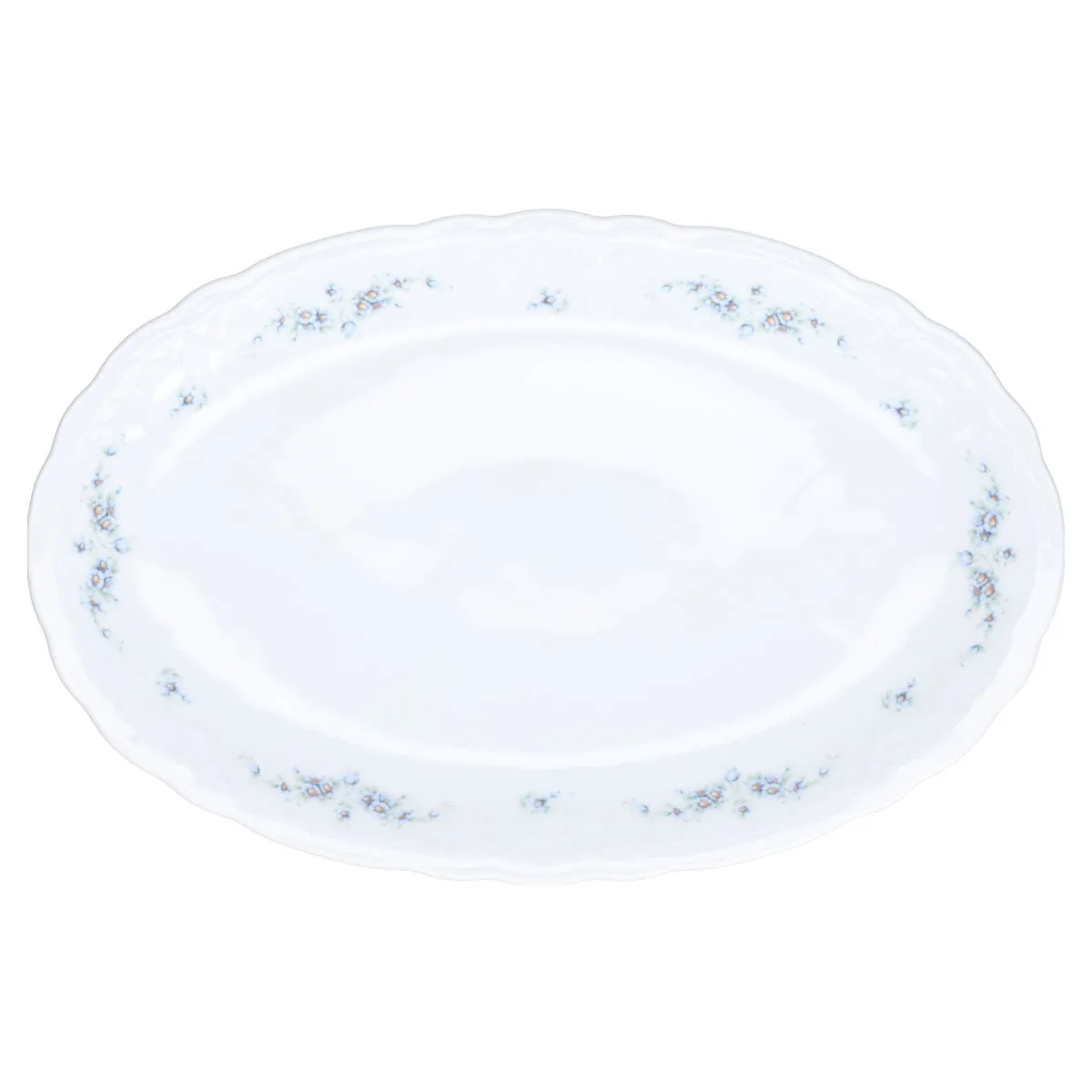 Fleischplatten klein - Seltmann Weiden Julia Blaue Margeritenranke 43774