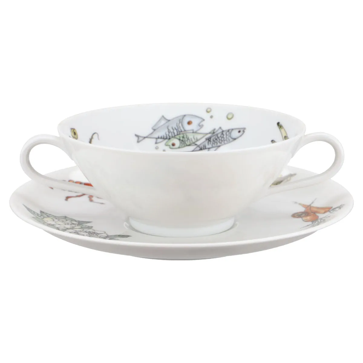 Suppentasse mit Untere - Krautheim Party Meerestiere