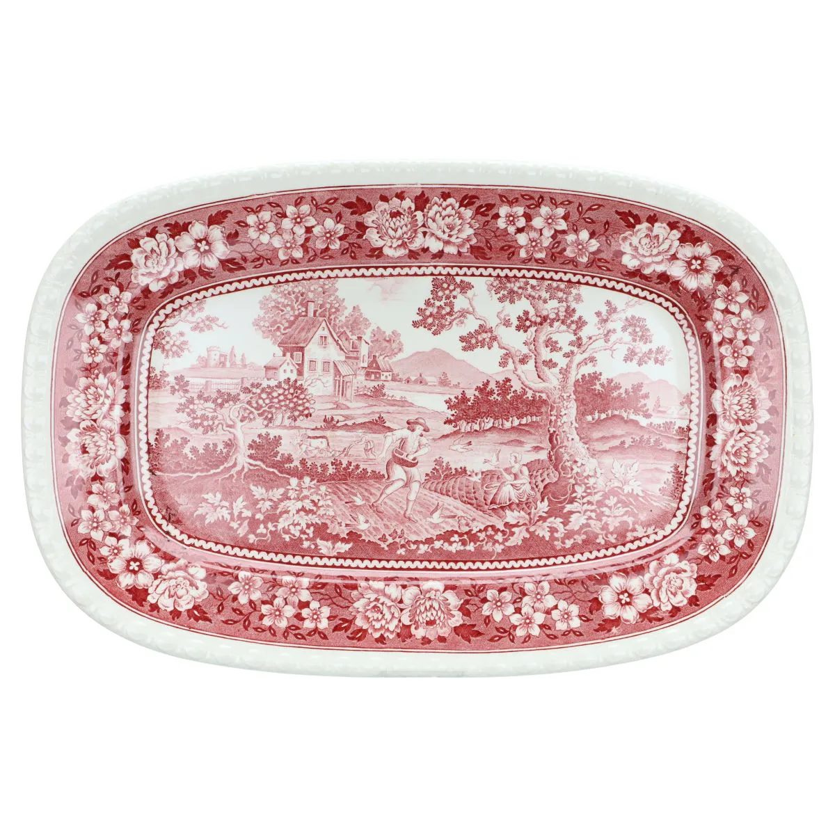 Fischplatte Fleischplatte maxi - Villeroy & Boch Rusticana rot