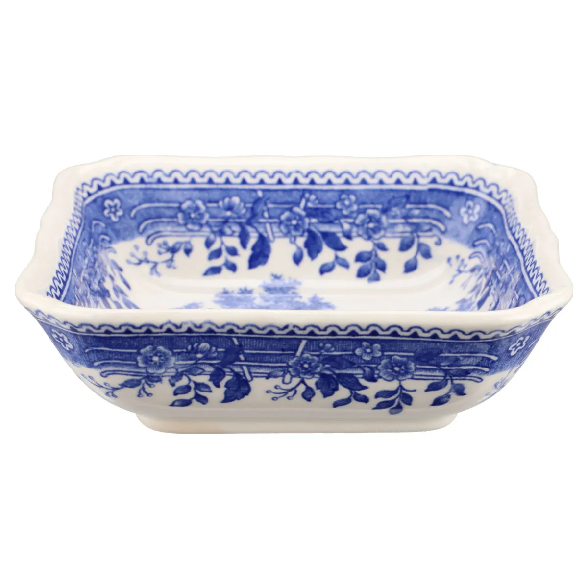 Dippschale Minischale eckig - Villeroy & Boch Burgenland blau