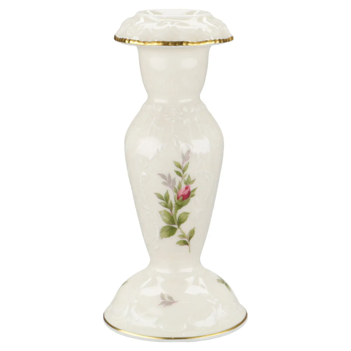 Kerzenleuchter - Rosenthal Sanssouci elfenbeinfarben Moosrose Ramona