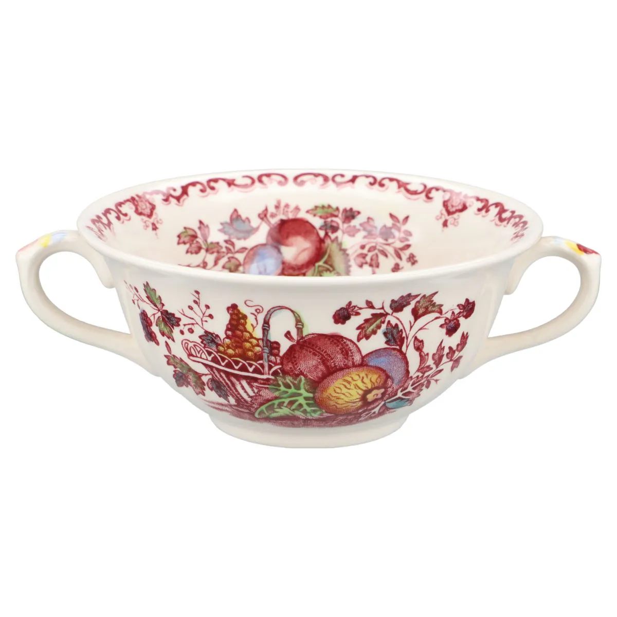 Suppentasse - Masons Fruit Basket rot