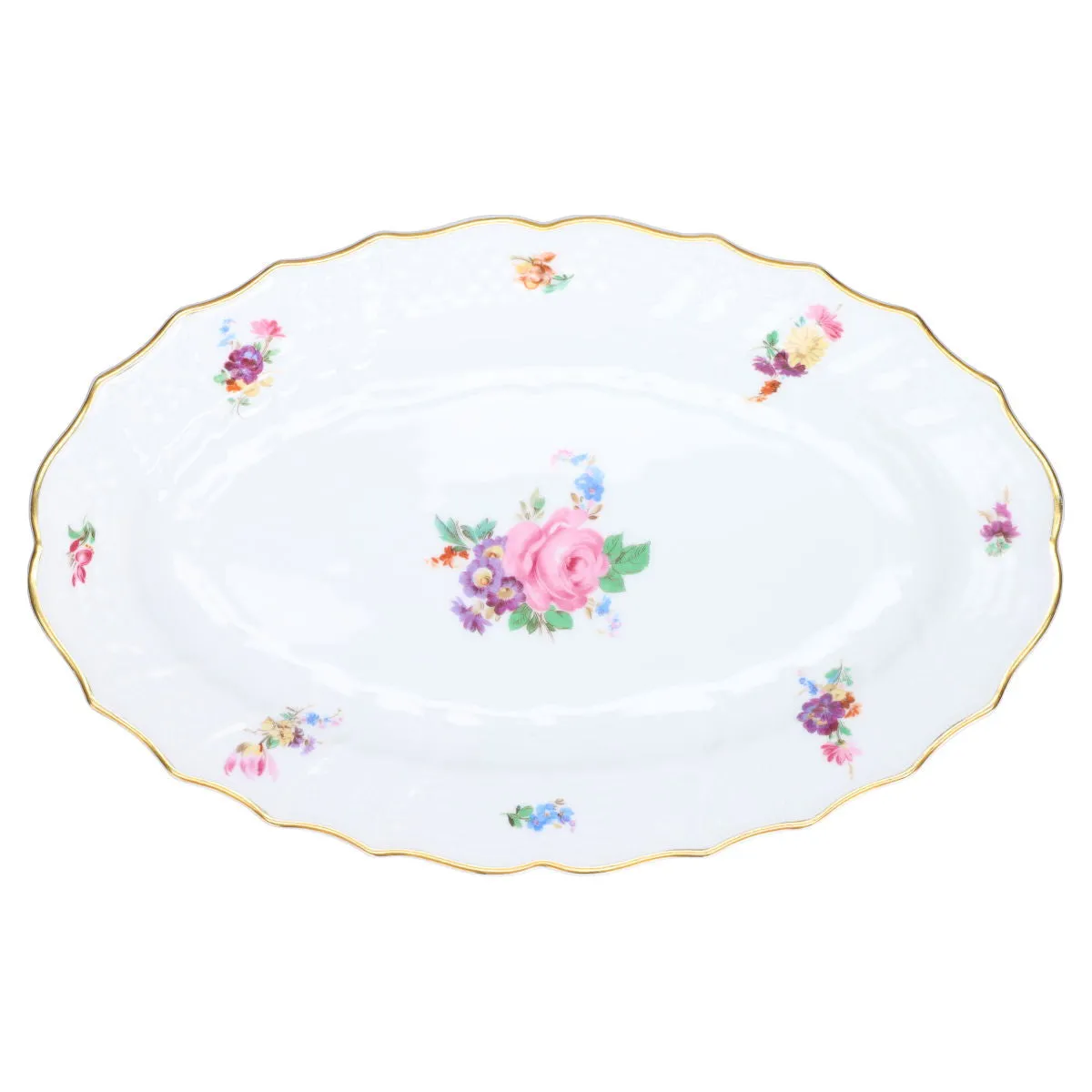 Fleischplatte mittelgroß - Hutschenreuther Dresden Moritzburg