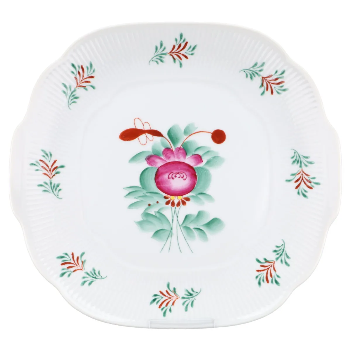 Kuchenplatte mit Griffen II. Wahl - Warnecke Ostfriesland handgemalt