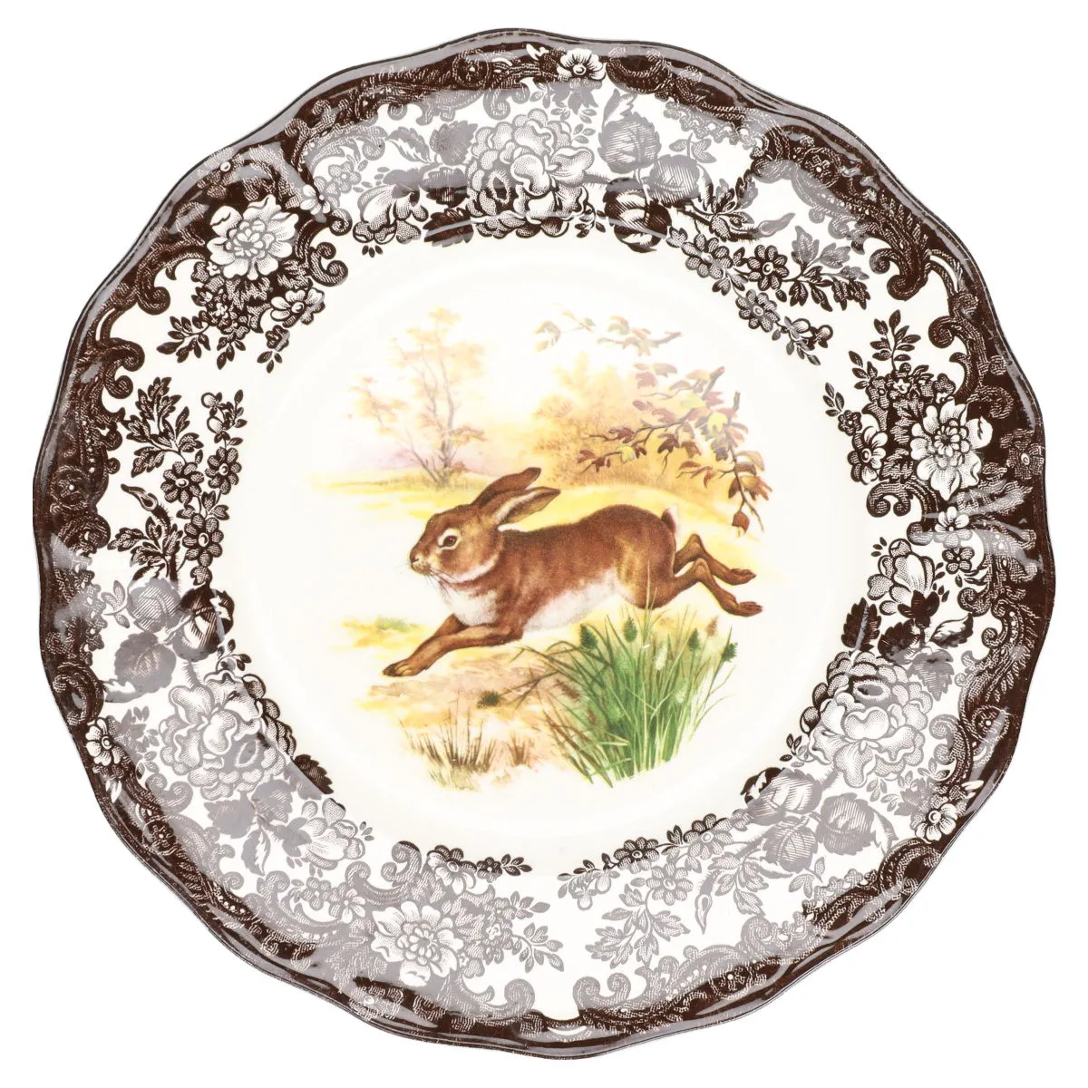 Kuchenteller Hase - Palissy Game Series braun