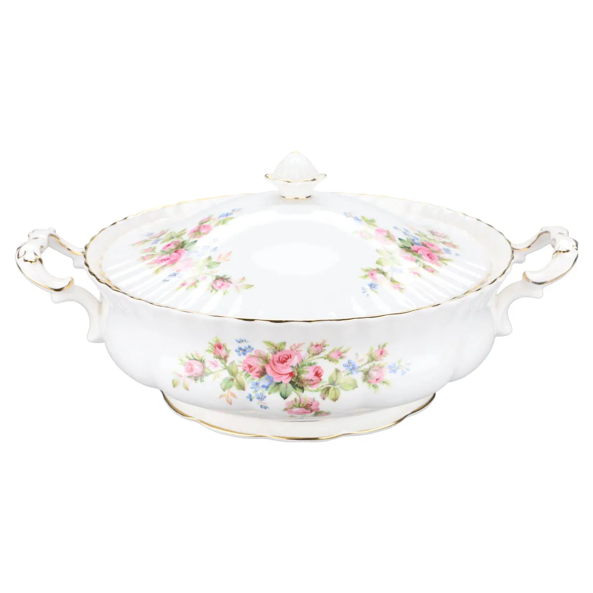 Ragout / Terrine - Royal Albert Moss Rose