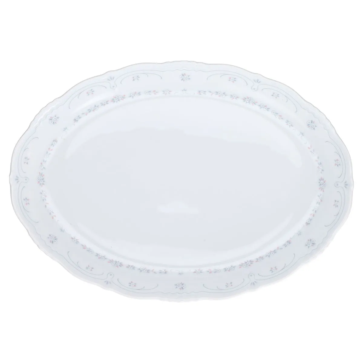 Fleischplatte mittelgroß - Königl. pr. Tettau Ariadne Dekor 2852