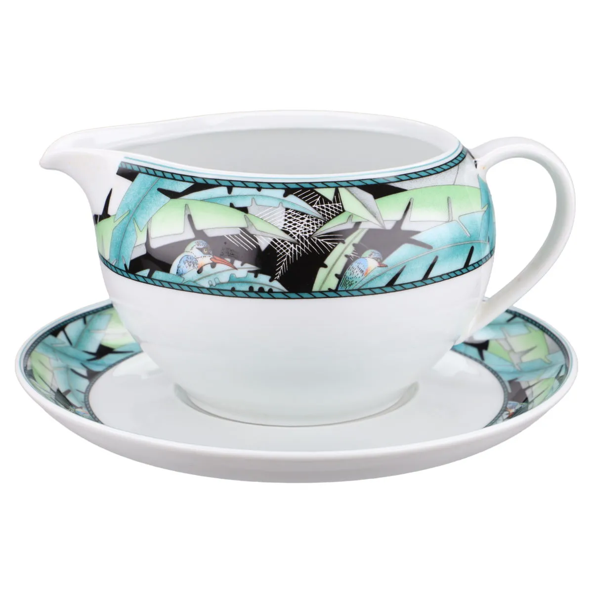 Sauciere mit Teller 2-teilig - Eschenbach Thema Amazonia 3/3463