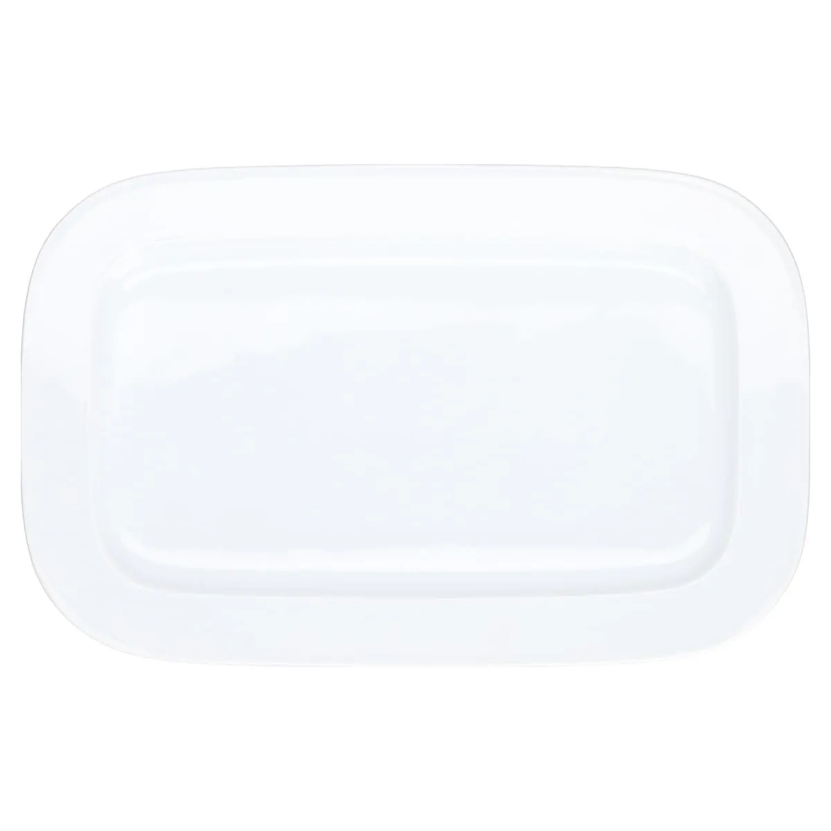 Fleischplatte mittelgroß - Rosenthal Variation weiß / schwarz