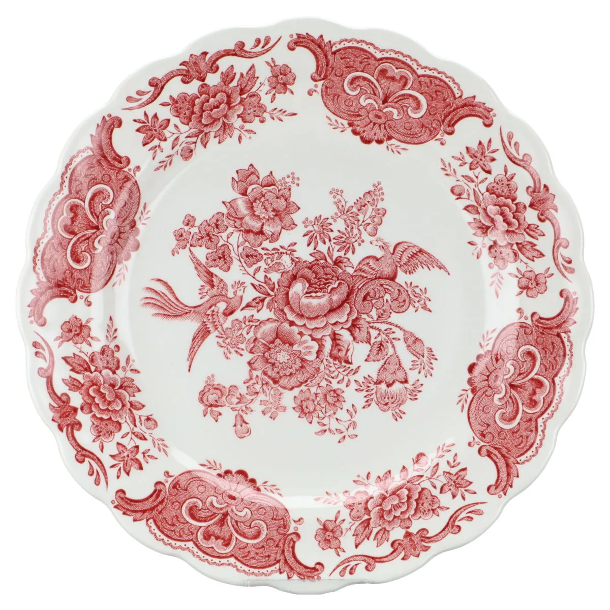 Kuchenteller - Ridgway Windsor rot