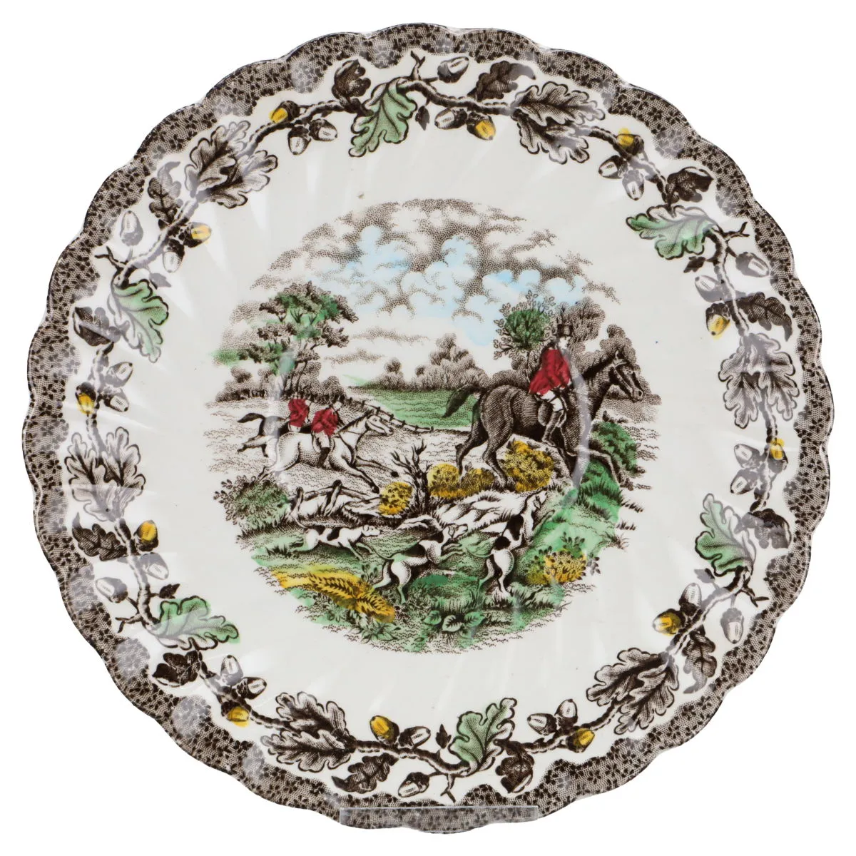 Untertasse für Suppe - Myotts Country Life bunt