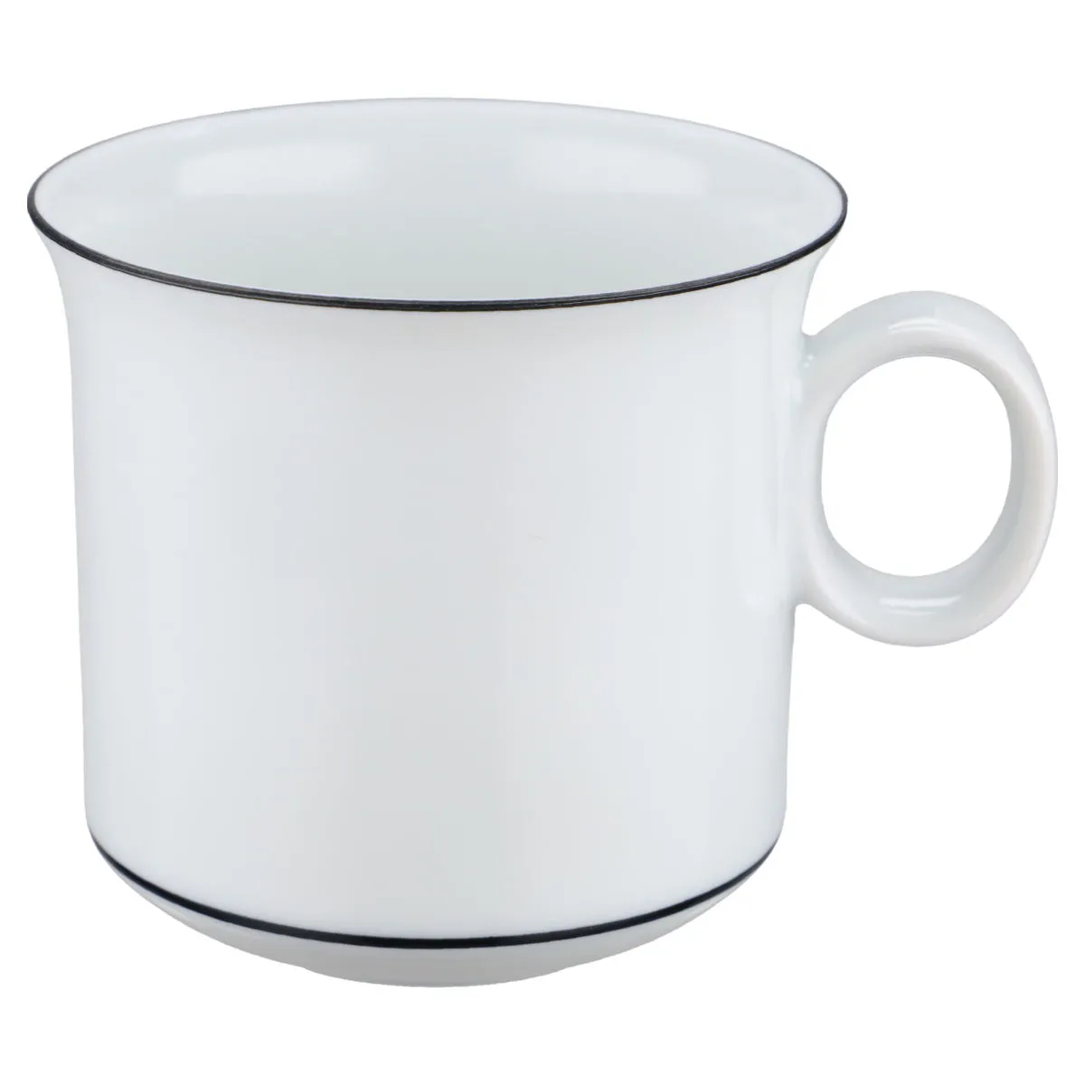 Kaffeetasse - Hutschenreuther Scala Nera Nero - schwarze Linie