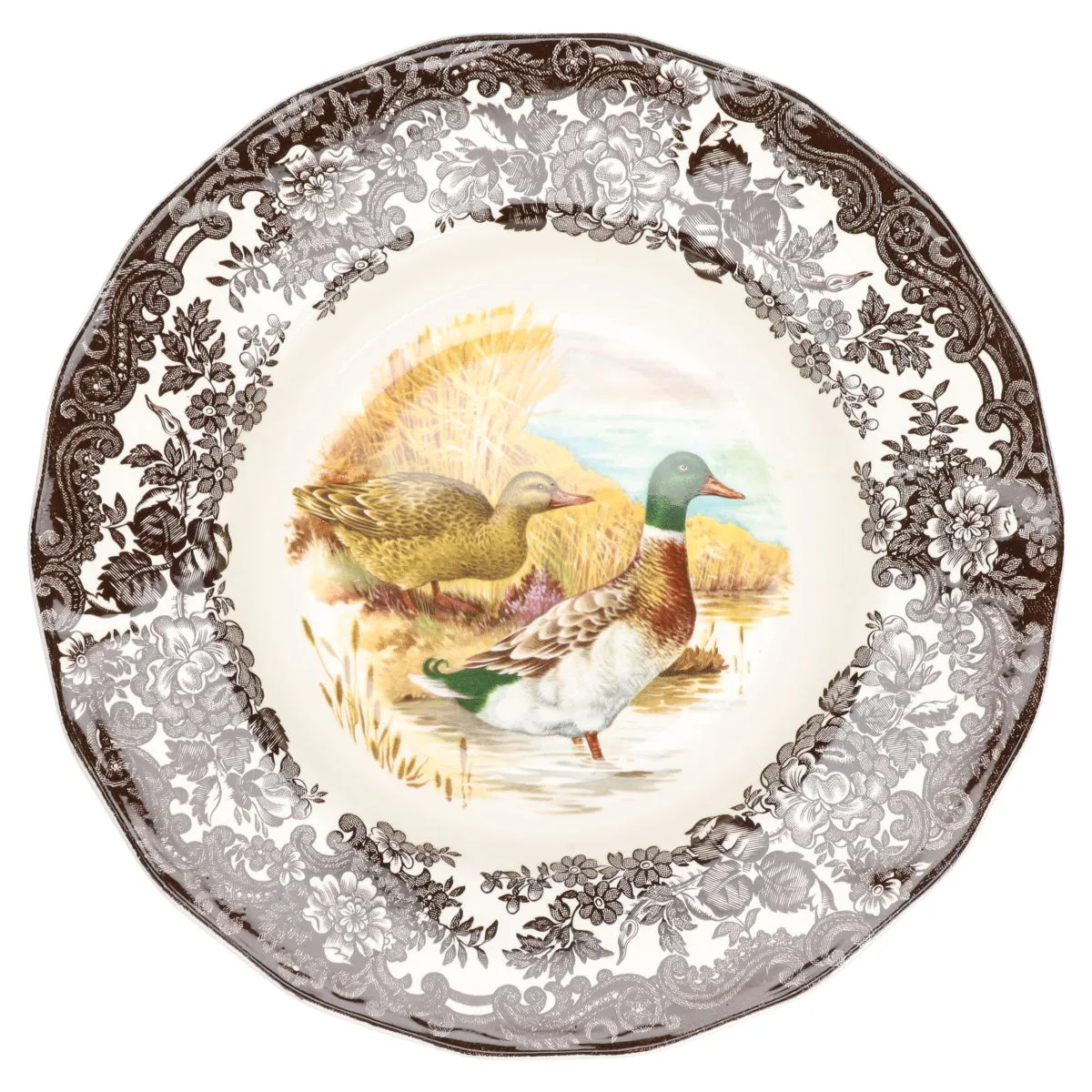 Suppenteller Enten - Palissy Game Series braun