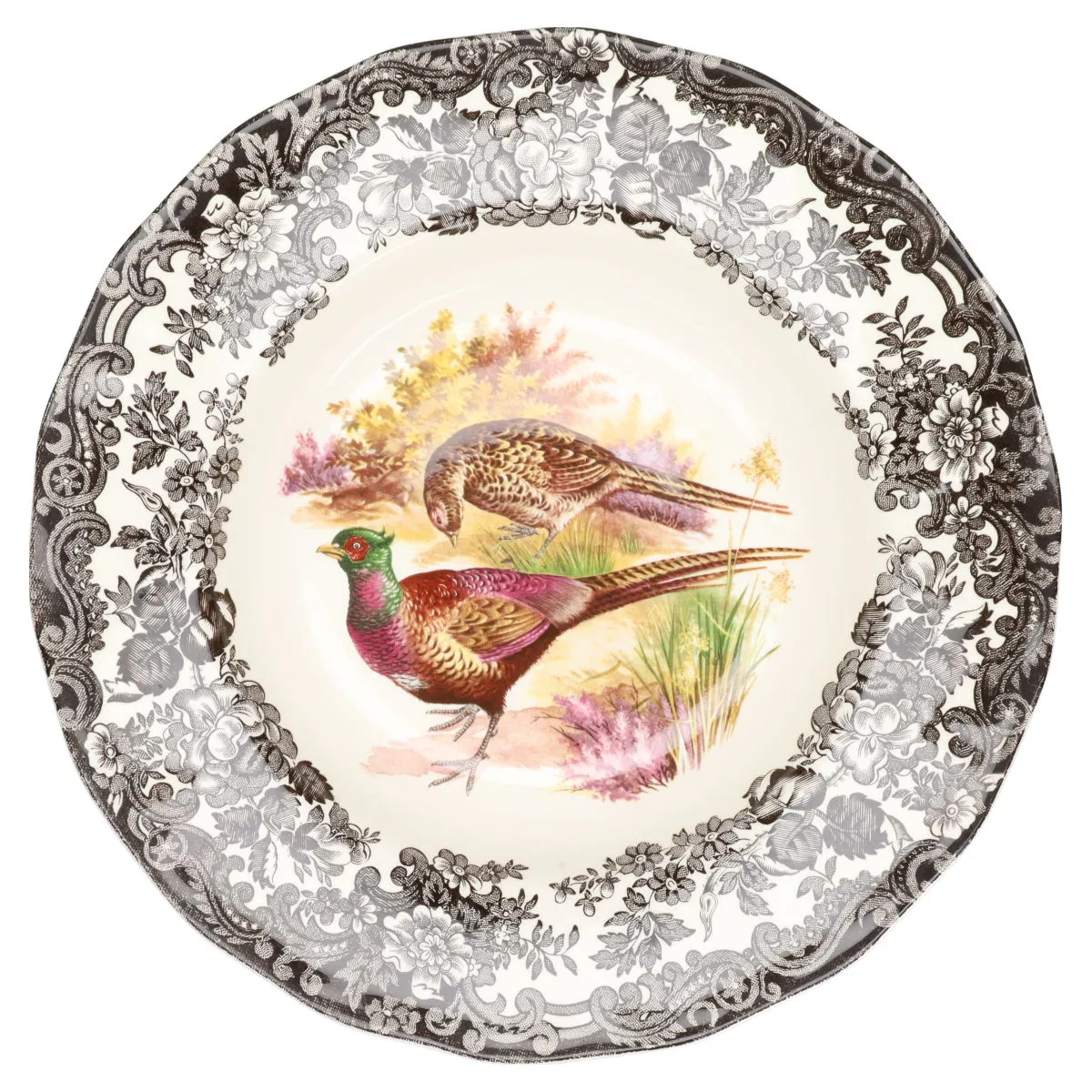 Suppenteller Fasan - Palissy Game Series braun