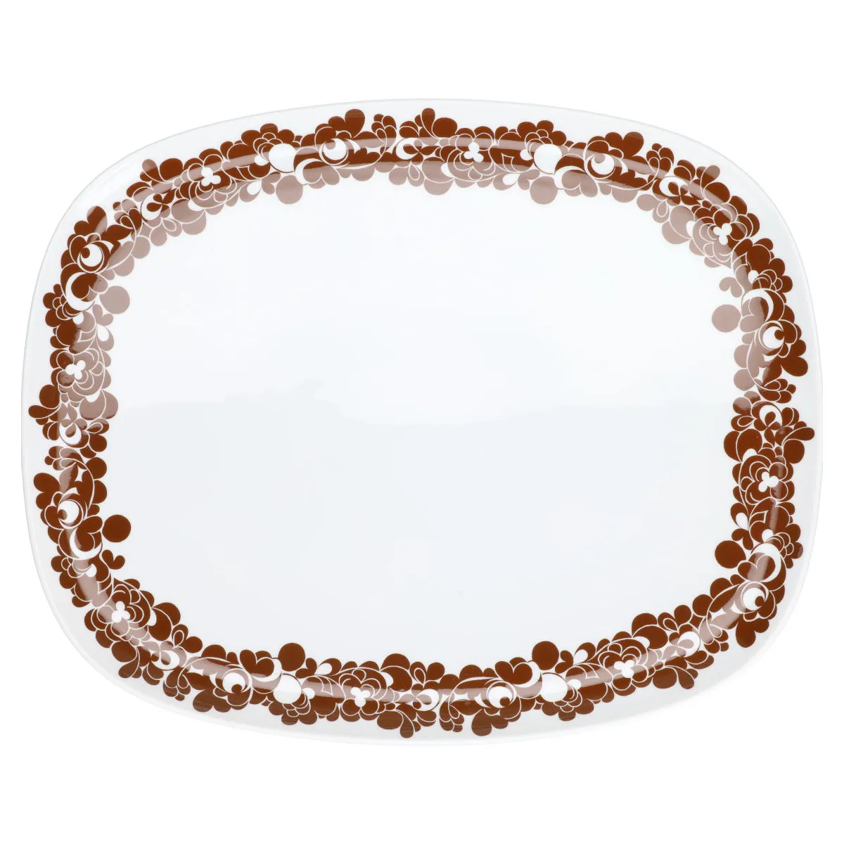 Fleischplatte groß - Rosenthal Plus Cordial braun