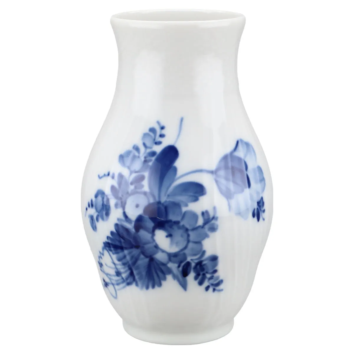 Vase Tischvase Modell klein Modell 1803 - Royal Copenhagen Blaue Blume geschweift  I. Wahl