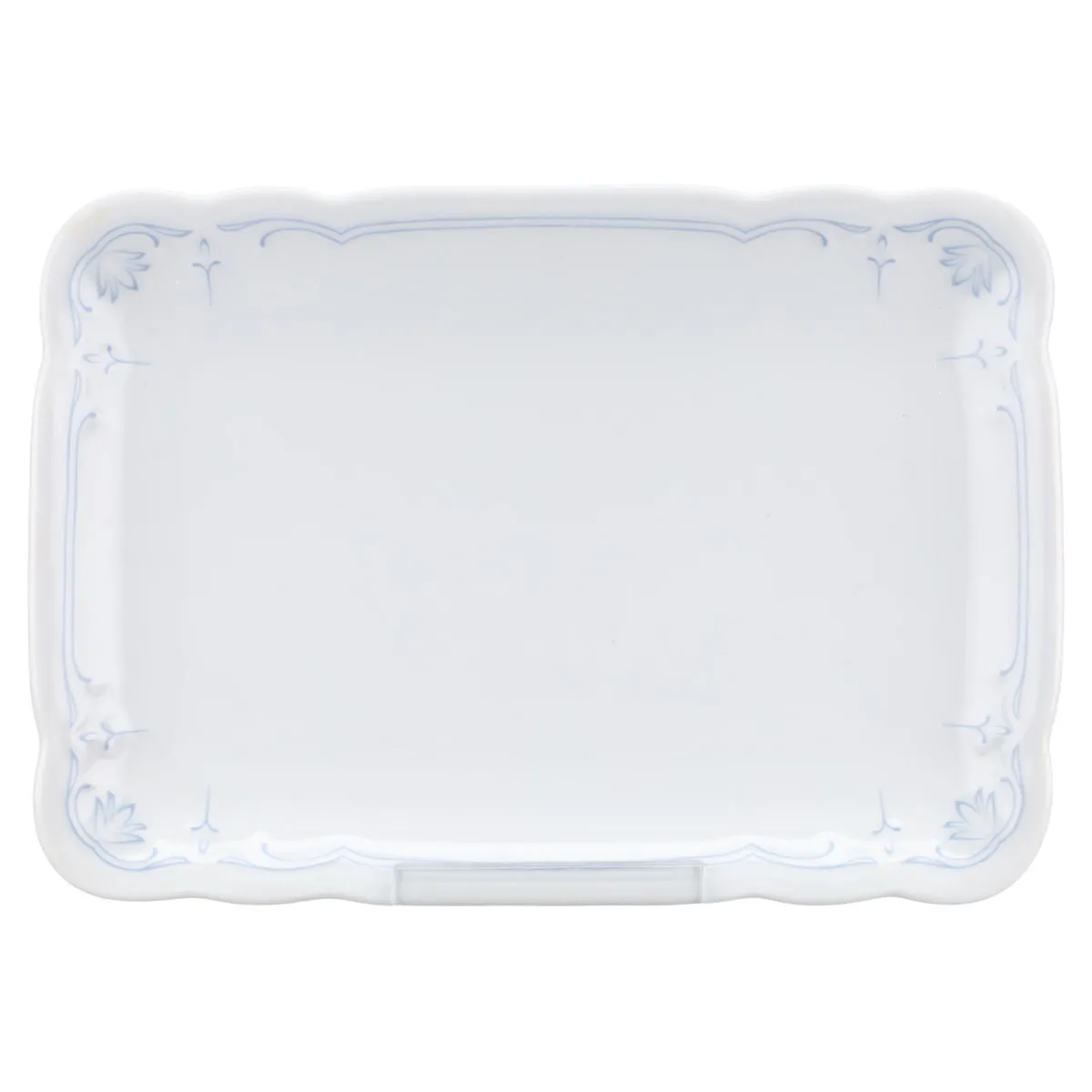 Butterplatte - Seltmann Weiden Julia Blaue Ornamente 43754 43700