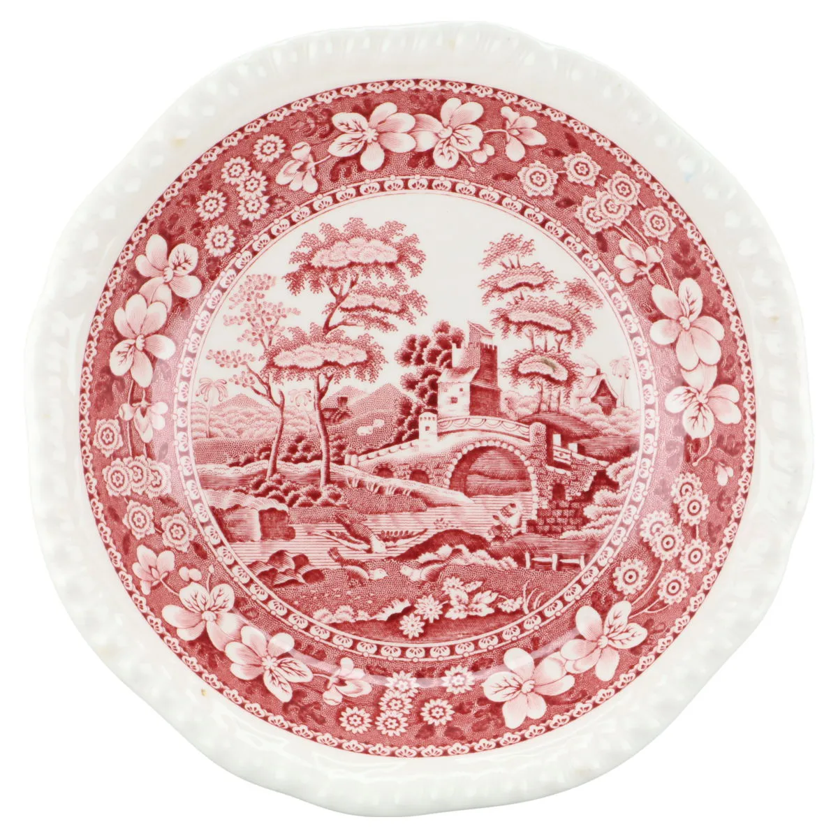 Salatschale - Spode Copeland Pink Tower