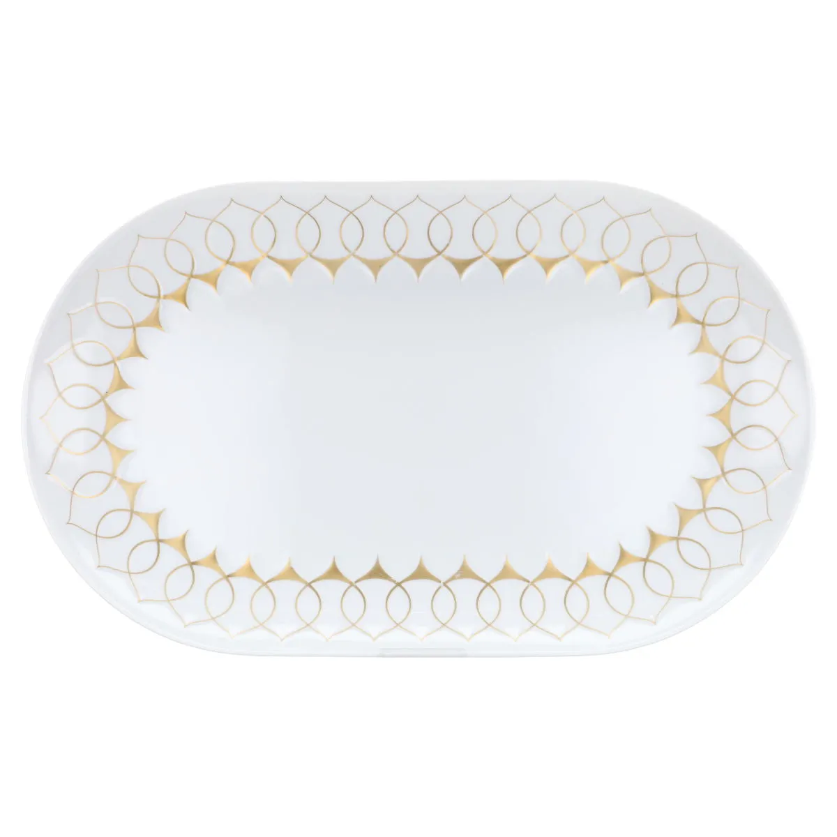 Fleischplatte groß - Rosenthal Lotus Goldsilhouette