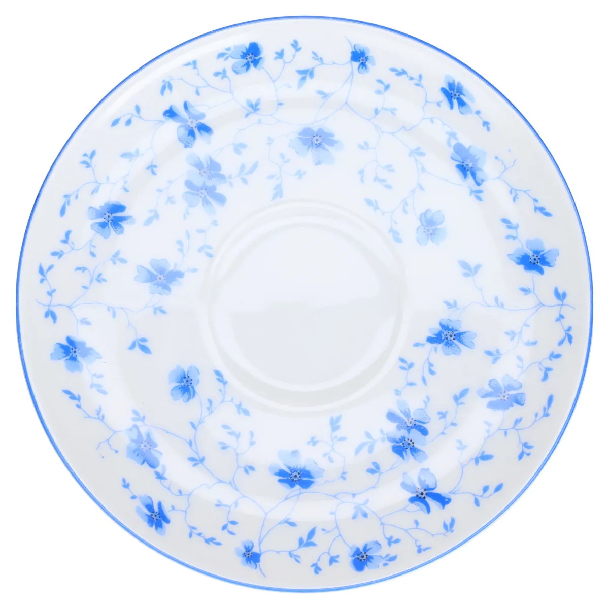 Untertasse für Tee - Arzberg Form 1460 Blaublüten