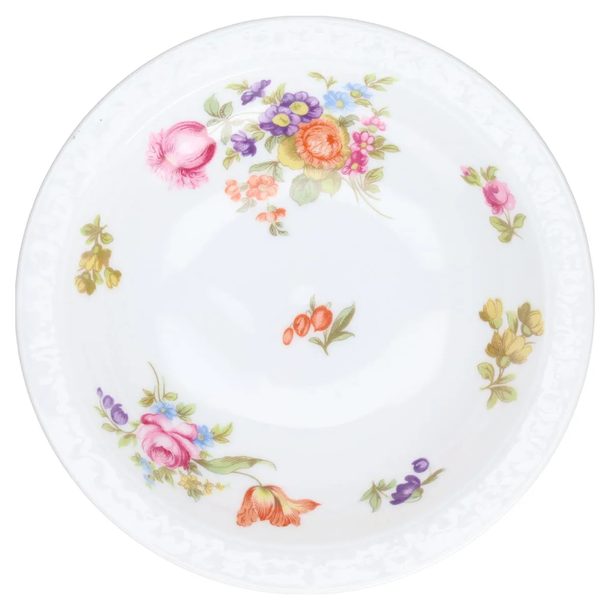 Dessertschale rund - Rosenthal Maria Sommerstrauß