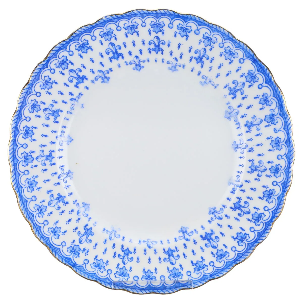 Kuchenteller - Schaller Bavaria blaue Lilie