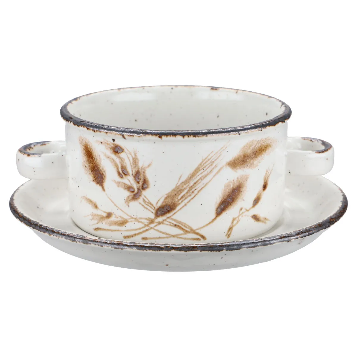 Suppentasse mit Untere - Midwinter Stonehenge Wild Oats