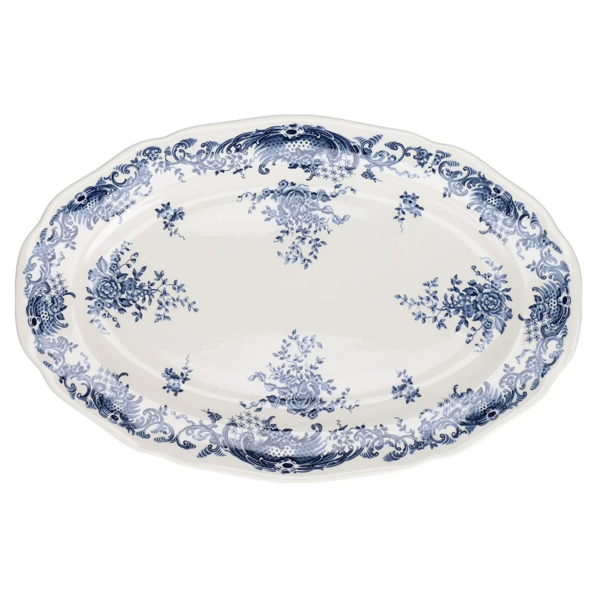 Fleischplatte groß - Villeroy & Boch Valeria blau